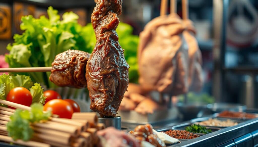 Döner Zubereitung Döner Zubereitung