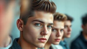 kurz coole Jungs Frisuren