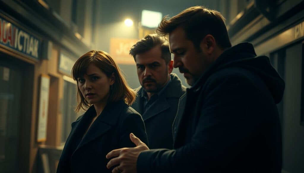 Sandra Hüller, Max Riemelt und Ronald Zehrfeld in einer Szene aus dem Film 'Zwei zu eins' Sandra Hüller, Max Riemelt und Ronald Zehrfeld in einer Szene aus dem Film 'Zwei zu eins'