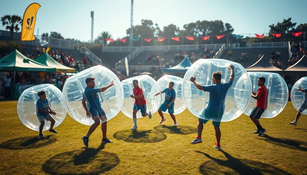 Bubble Soccer Event