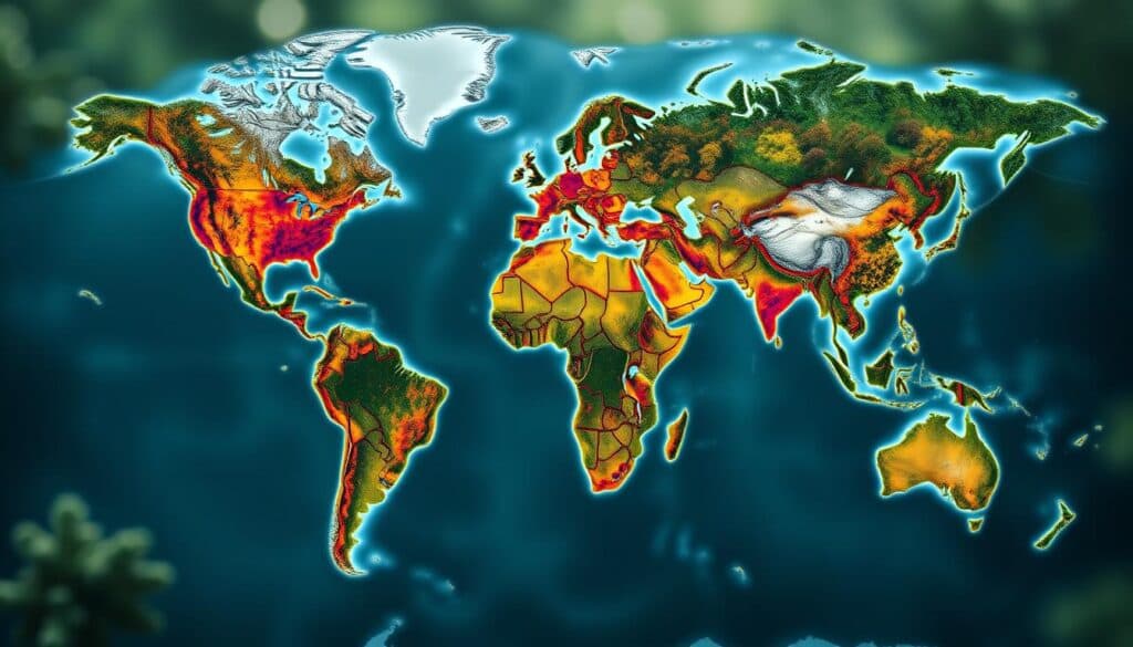Globale Borreliose-Verbreitung