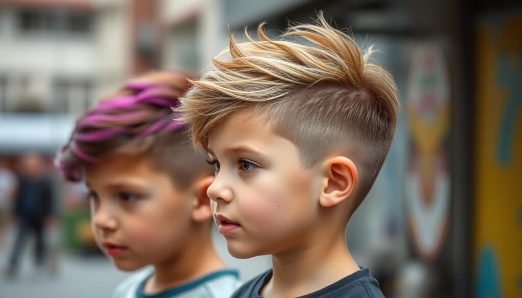 Moderne Frisuren für Jungs ab 10 Jahren