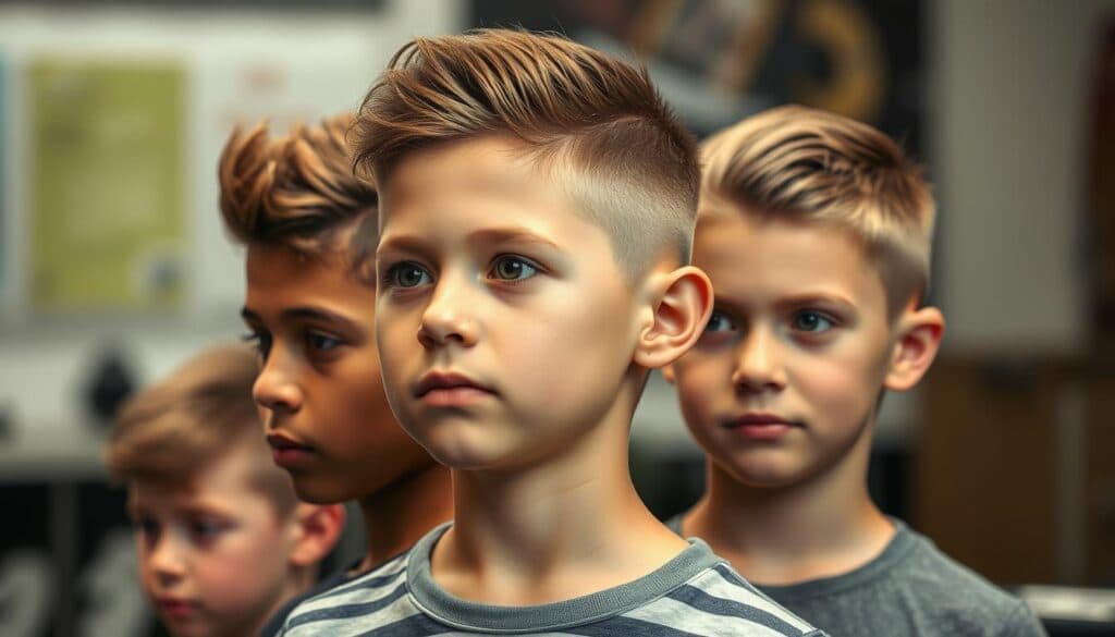 Moderne Frisuren für Jungs ab 10 Jahren