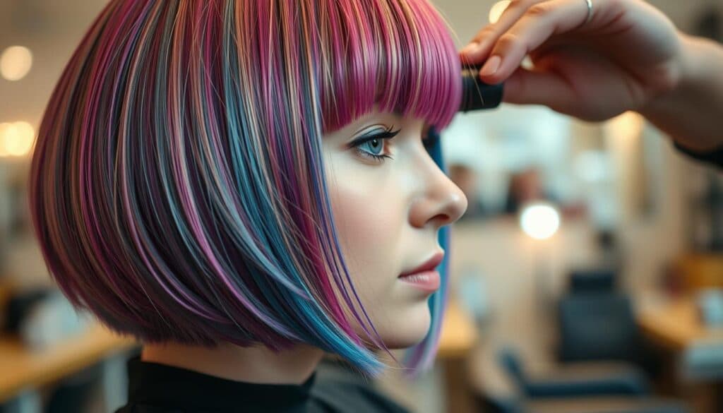 Styling kurzer Bob Frisuren Styling kurzer Bob Frisuren