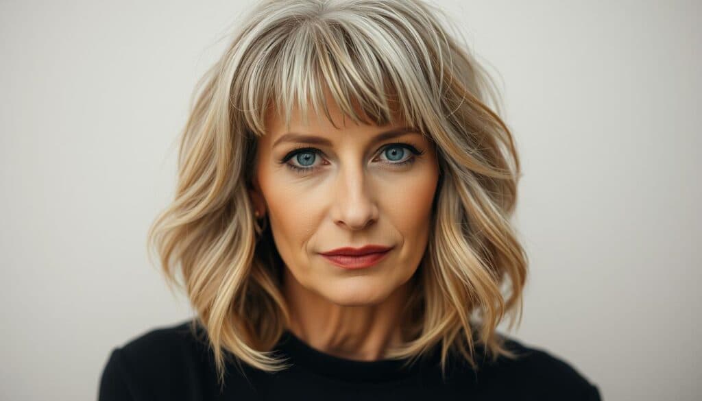 fransige haare stylen