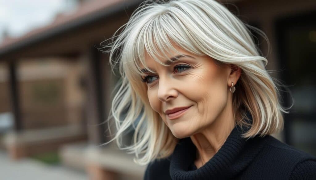 frisuren mittellang stufig fransig ab 50