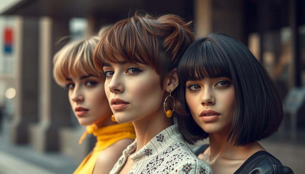 pfiffige Kurzhaarfrisuren Frauen frech