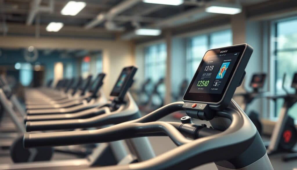 vernetzte Fitnessgeräte