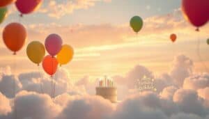 verstorben Happy Birthday im Himmel