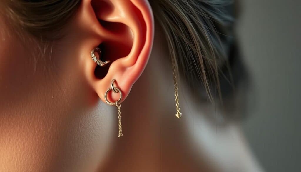Tragus Piercing Schmuck Trends 2025