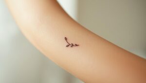 Unterarm Tattoo Frau dezent