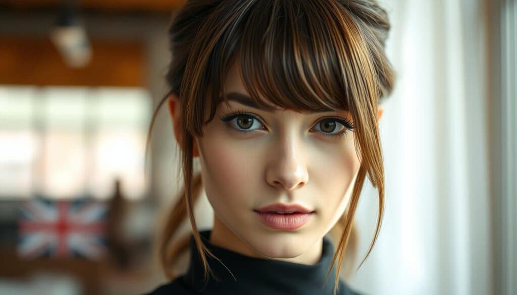 Curtain Bangs Styling Tipps 2025