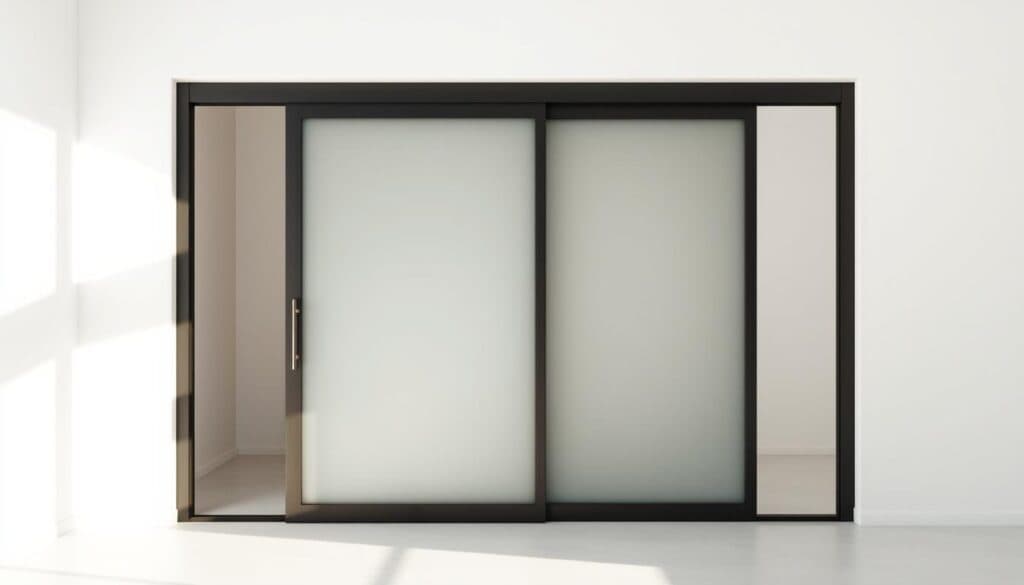 Minimalistische Schiebetür Design Minimalistische Schiebetür Design