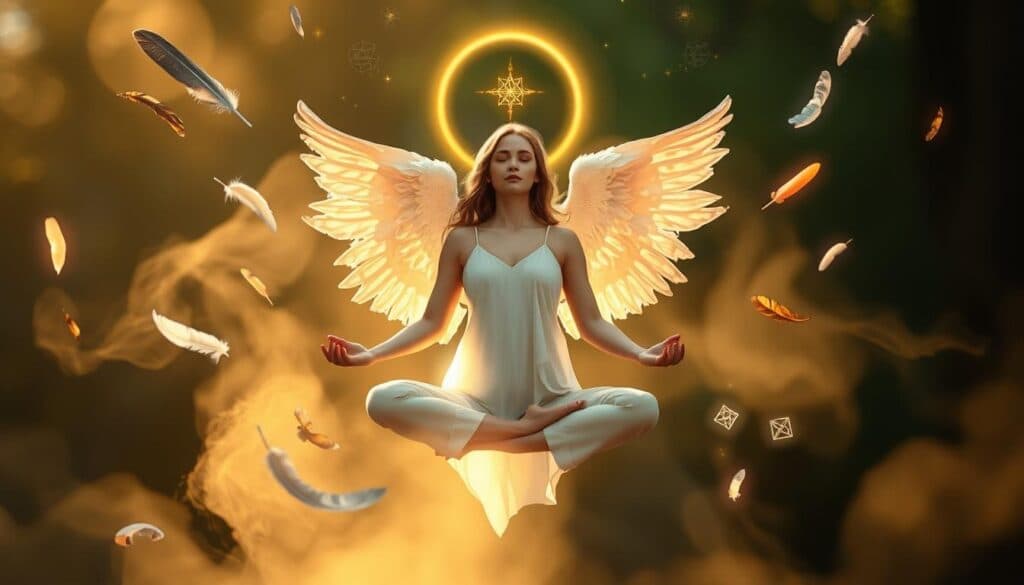 Spirituelle Meditation und Engelszahlen
