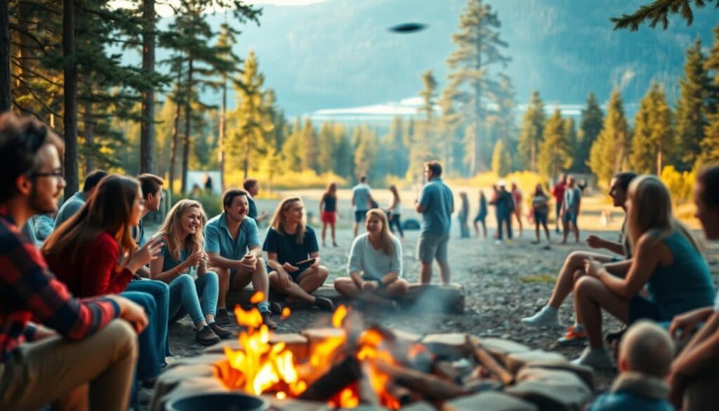 Camping Gemeinschaft Aktivitäten