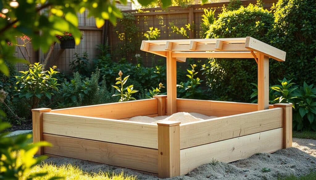 Sandkasten für den Garten Bauanleitung Sandkasten für den Garten Bauanleitung