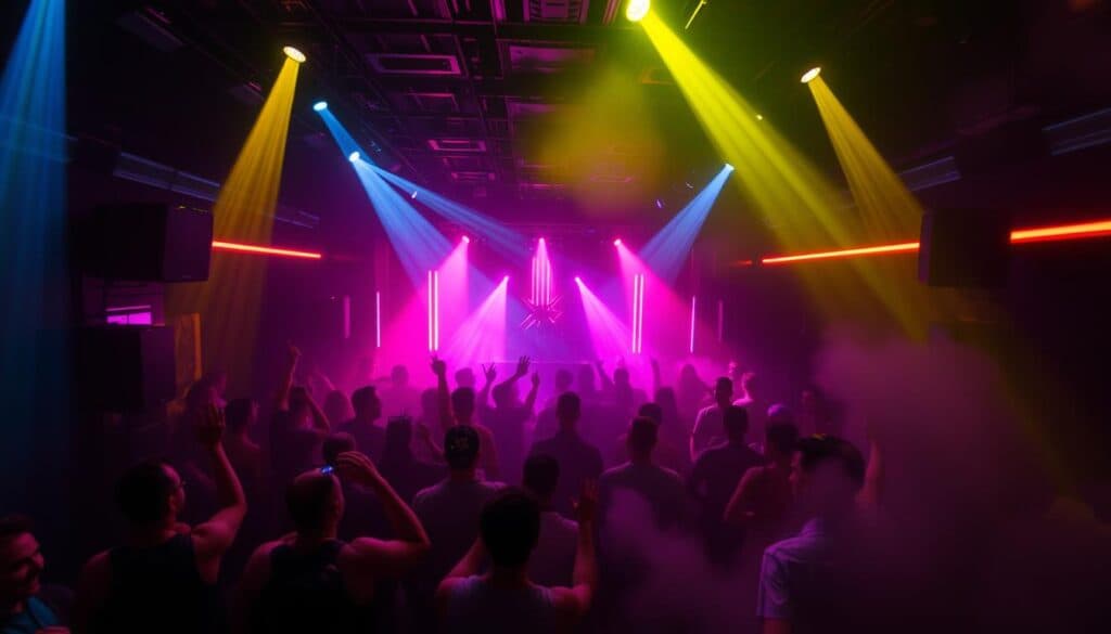 Techno Club Atmosphäre Techno Club Atmosphäre