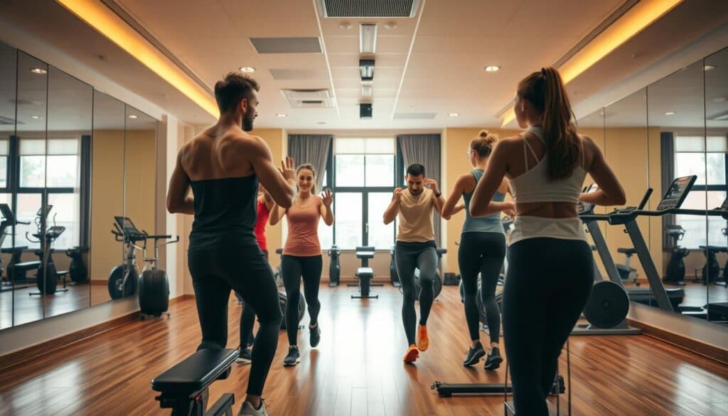 Gemeinschaftstraining Kursraum