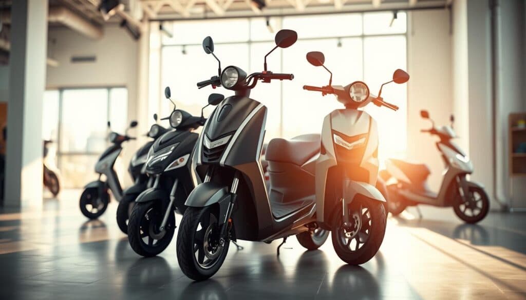 Marktvergleich E-Scooter Modelle