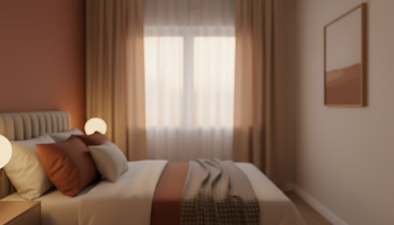 Farbpalette warm Schlafzimmer Farben