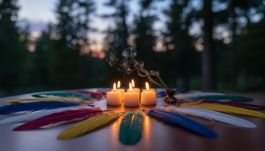 Federn in Ritualen
