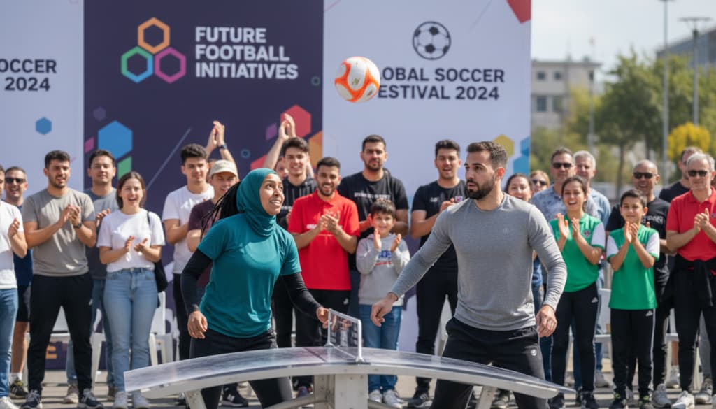 Teqball und neue fußballerische Leidenschaften