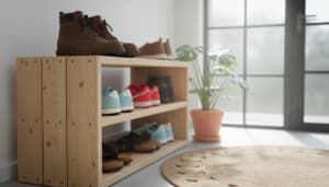 DIY Schuhregal