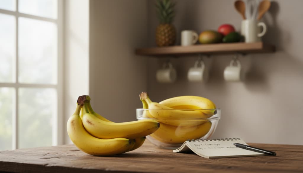 Praktische Beobachtung Bananen