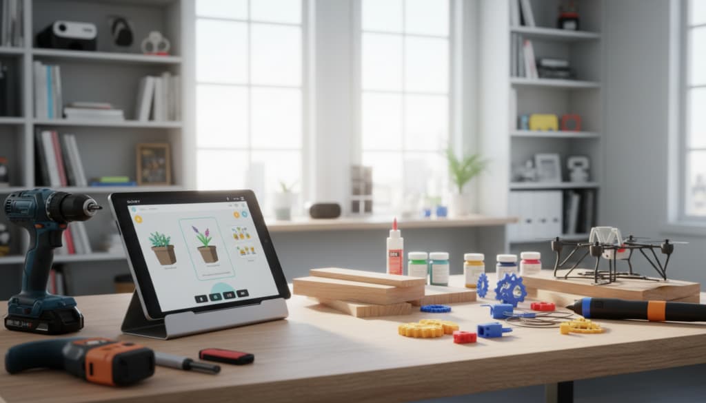 Moderne DIY-Techniken und digitale Lernplattformen