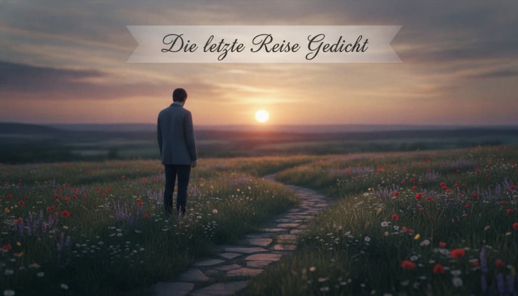Die letzte Reise Gedicht