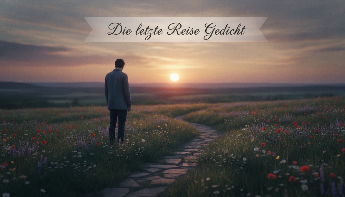 Die letzte Reise Gedicht