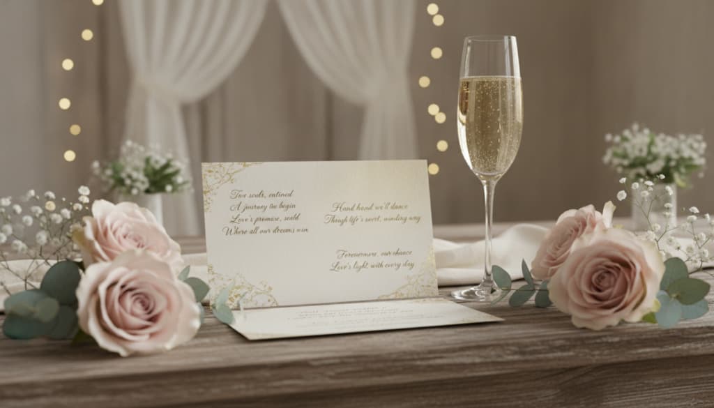 Gedichte als Teil der Hochzeitseinladung und Reden Gedichte als Teil der Hochzeitseinladung und Reden