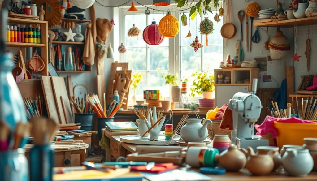 DIY-Projekte und Bastelei