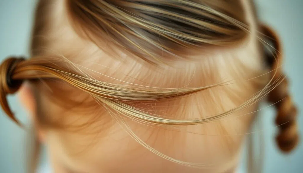 Dünnes Kinderhaar stylen