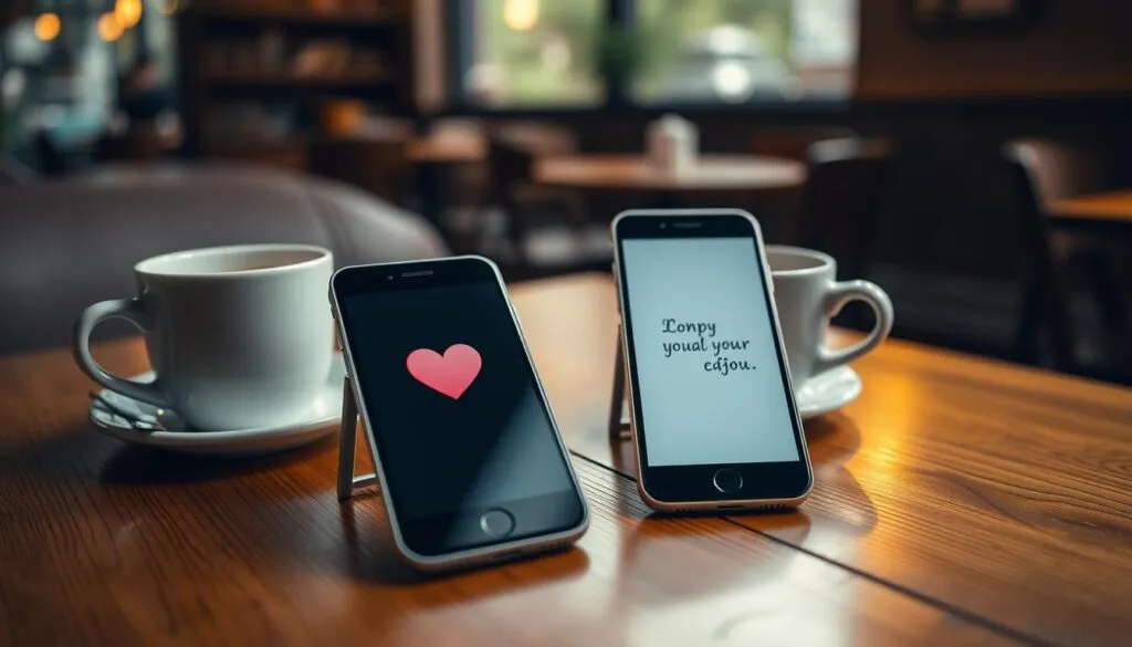 Flirten per Textnachrichten