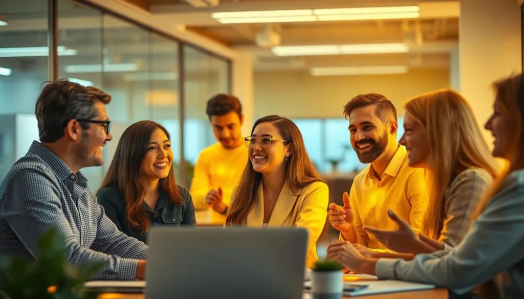 Gelbe Aura im Berufsleben Gelbe Aura im Berufsleben