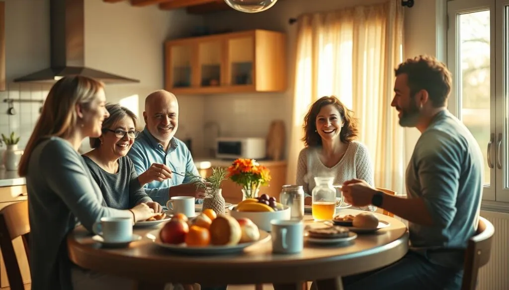 Guten Morgen Bilder für Familien