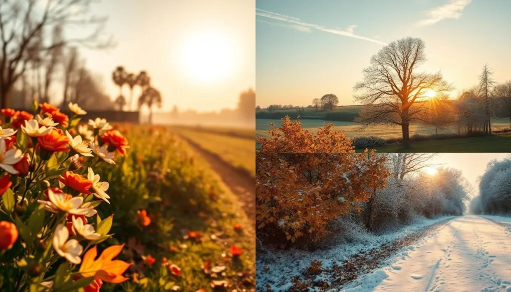 Guten Morgen Bilder für Jahreszeiten