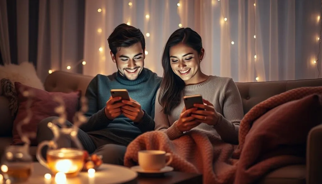 Romantik über Messenger