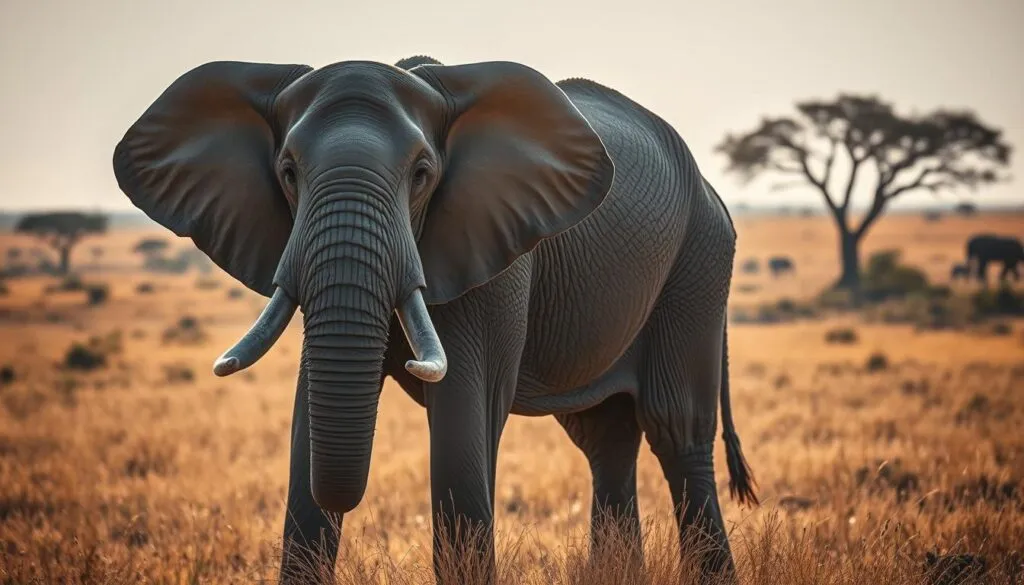 der Elefantenbulle Ahmed