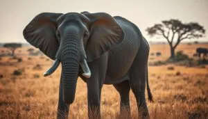 der Elefantenbulle Ahmed