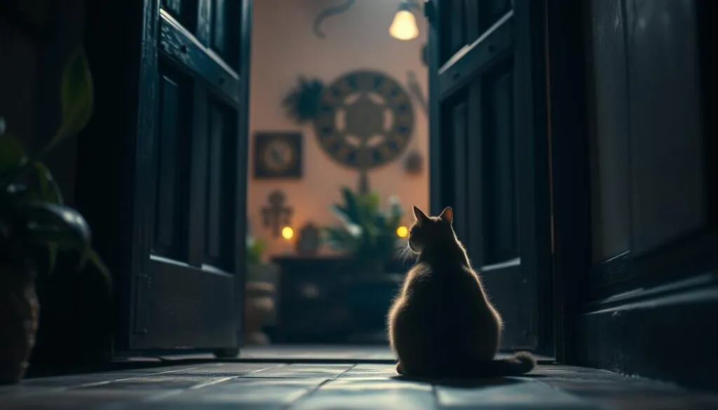 fremde Katze will ins Haus Bedeutung spirituell