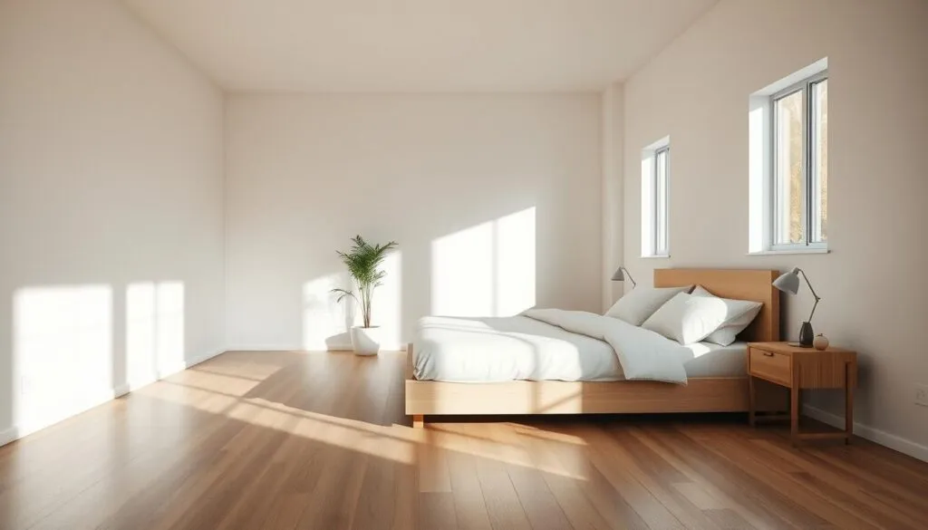 minimalistisches Schlafzimmer minimalistisches Schlafzimmer