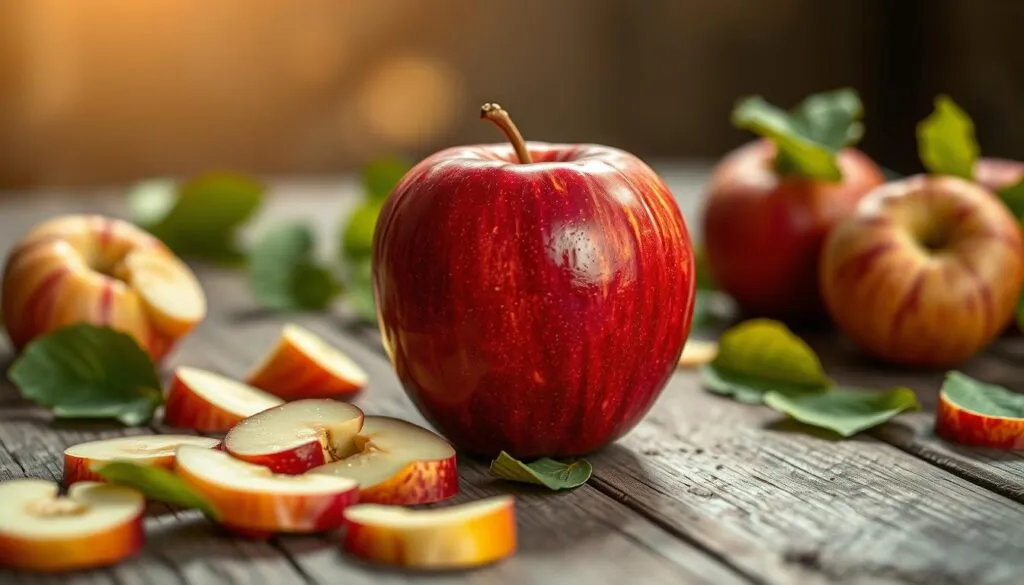 Äpfel als Snack