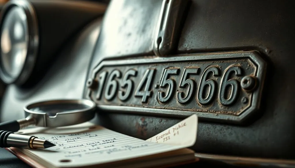 Fahrzeugnummer entschlüsseln