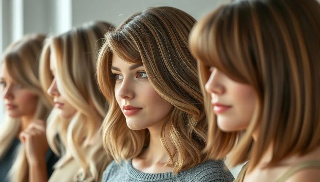 Frisuren für rundes Gesicht