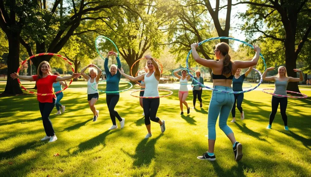 Hula Hoop Fitness
