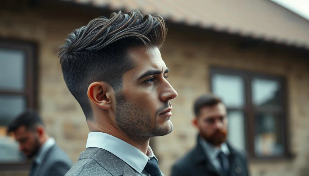 Kurzhaarfrisur Männer
