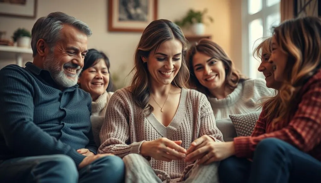 Steinbock Frau und Familie Steinbock Frau und Familie