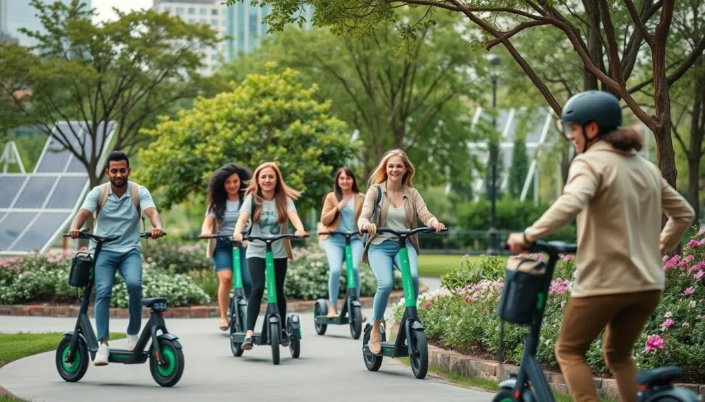 Umweltbewusstsein E-Scooter Umweltbewusstsein E-Scooter